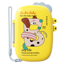 Portable bottle brush set bottle cleaning brush storage box travel out-and-out baby special drain cleaning brush