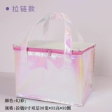 Сумка для торта на день рождения для вынос. Выделенная посылка в холодильнике с алюминиевой фольгой интенсивная рука для защиты пакета со консервацией холодного сохранения