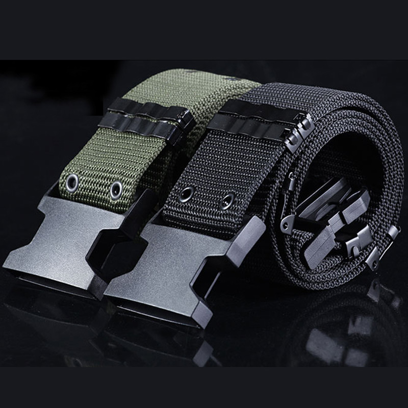Generally Camouflage Camouflage Camouflage Outer Belt Nylon Canvas Weaving Tactical Army Training Camouflage Belt