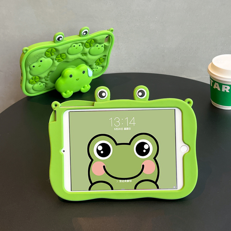 Telescopic Stand Cute Cartoon Apple 360 Rotation iPad Protective Cover Good-Looking Air4 Little Frog Mini5 Tablet Case Pro11 Silicone iPad 10 Tenth Generation 10.2inch iPad 9 Suitable for Air2 Telescopic Stand Cute Cartoon Apple 360 Rotation iPad Protective Cover Good-Looking Air4 Little Frog Mini5 Tablet Case Pro11 Silicone iPad 10 Tenth Generation 10.2inch iPad 9 Suitable for Air2