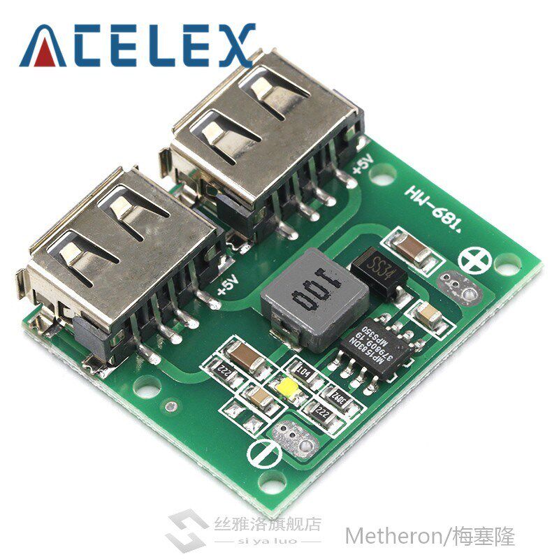 9V 12V 24V to 5V DC-DC Step Down Charger Power Module Dual S