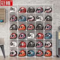 Commercial Factory Safety Helmet Rack Shelf Home Simple Hat Rack Motorcycle Electric Helmets Rack shelf