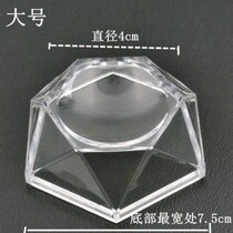 Crystal ball base acrylic seat transparent ball ornaments glass ball shelf display rack round placement rack ball bracket