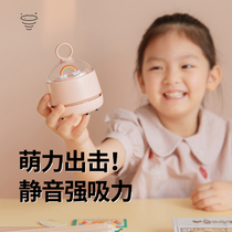 Desktop Vacuum Cleaner Students USB Suction Rubber Erasers Pencil Ash Children Handheld Cleaning Stationery Electric Charging Desk Cleaning Theorizer Large Suction Small Mini Automatic Keyboard Suction Ash Machine