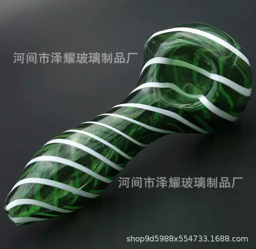 Полосатые стеклянные ремесленные аксессуары