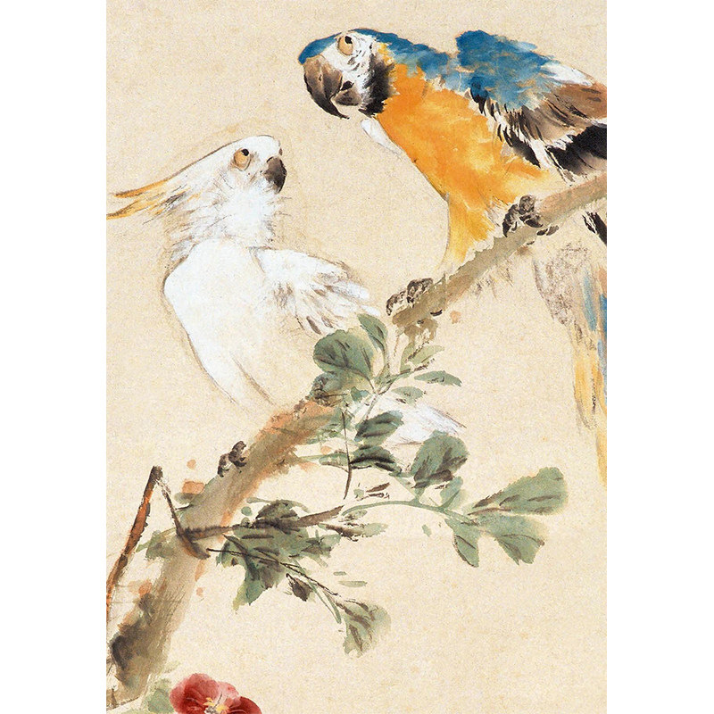 中國字画・齊白石草蟲・王雪濤花鳥・四尺中堂画・繪画・宣紙』置物・古賞