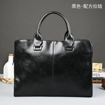 2022 new leather mens bag business casual computer bag trend bag with briefcase portable shoulder Messenger bag