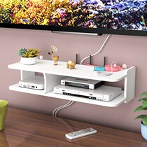 TV Wall Wall-mounted Cabinet Rack Wall Router Containing Shelf Free of perforated separator Home Living room Easy