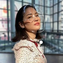 Outbreak theorizer mask male and female face protection full face anti-smoke kitchen cooking face anti-droplets saliva protective mask