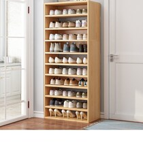Shoe cabinet Home Entrance Door Large Capacity Multilayer High Standing Door Hall Cabinet shoe rack Sub-family Type new 2020 Popcorn