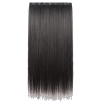 Real hair natural invisible seamless hair extensions for women to increase hair volume fluffy long straight hair wigs for women one-piece wigs