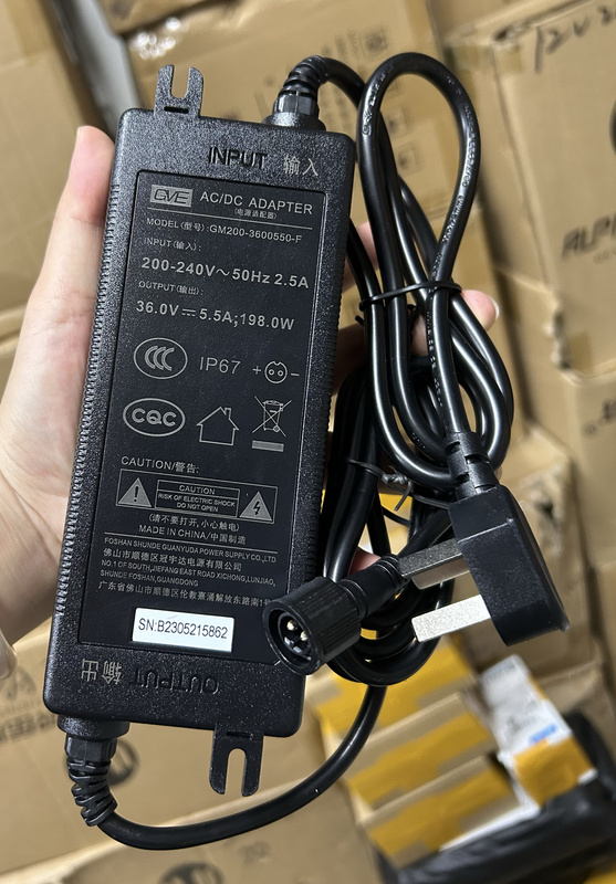 Guanyuda Gm200-3600550-F Midea Water Purifier Power Adapter 36V5.5A Aviation Plug Two-Pin
