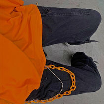 Hip Hop Men And Womens Clothing Pants Chain 98 Color Chain Accessories Street Hitch Pants Chain Dirt Cool Working Pants Accessories Trampoline