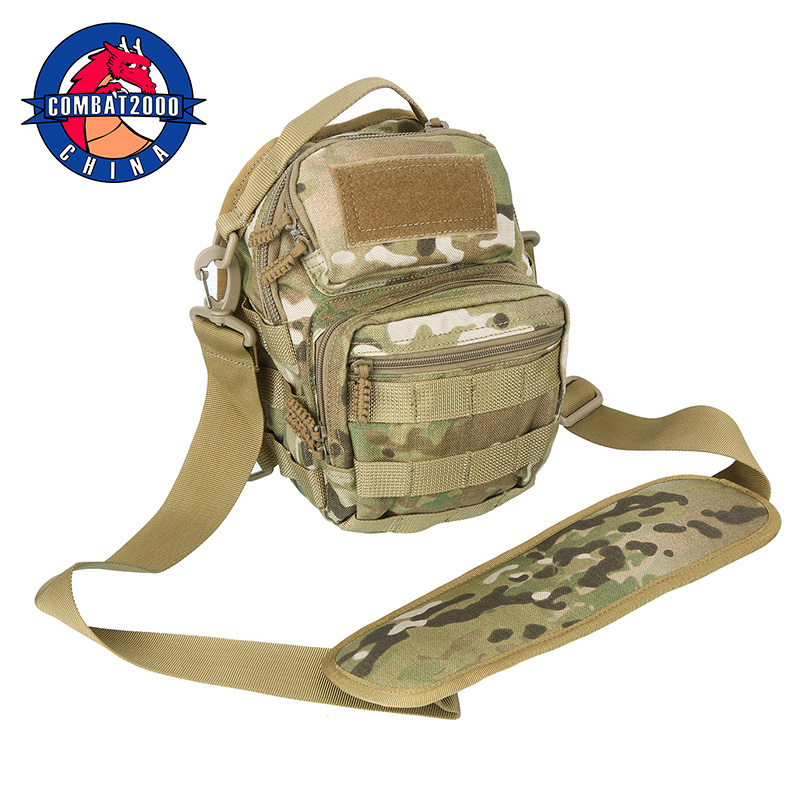 COMBAT2000 Beetle Multipurpose Satchel Combat Readiness Carry Bag Single Shoulder Bag Outdoor Tactical Leisure Sports Pocket