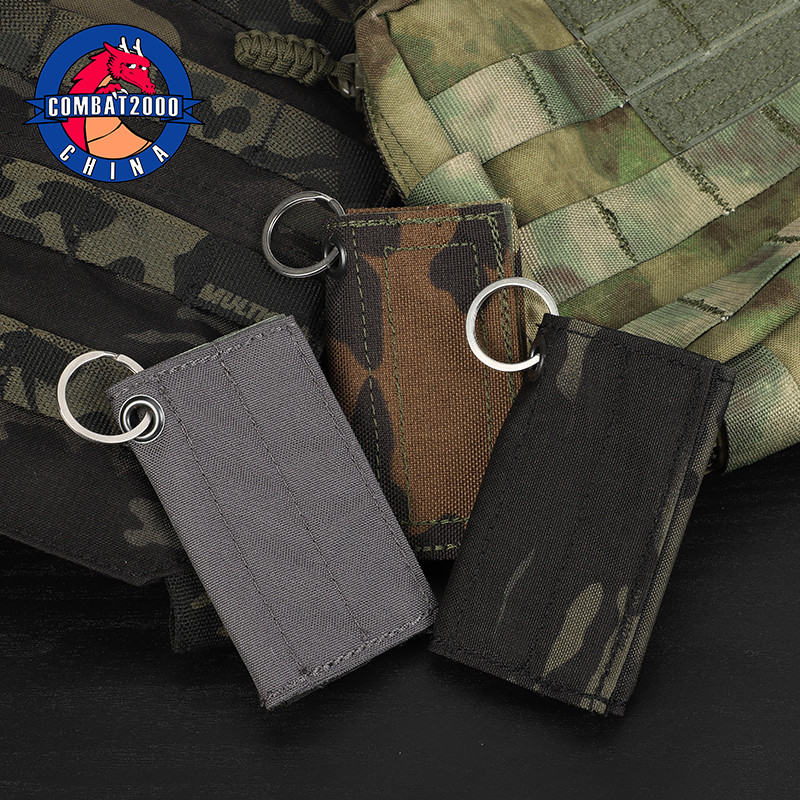 COMBAT2000 Mini key Traffic Card Pack EDC Daily anti-splash water multicolor with matching belt pendant