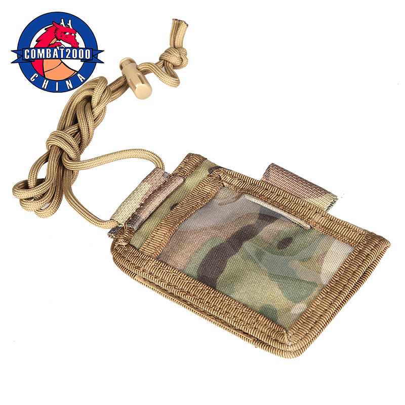 COMBAT2000 commuter certificate small hanging bag multiple mezzanine with hanging rope documents bag outdoor waterproof document bag work certificate 