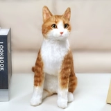 Реалистичная карта-маны, кукла, плюшевая игрушка подходит для мужчин и женщин, США, кот, популярно в интернете, подарок на день рождения