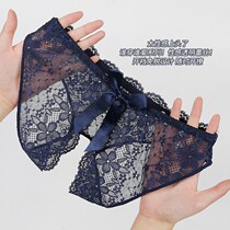 Lady Briefs Sexy Lace Can Be Inserted Without Mark New Sexy Open Crotch Pure Desire Wind Seductive Breathable Shorts Suit