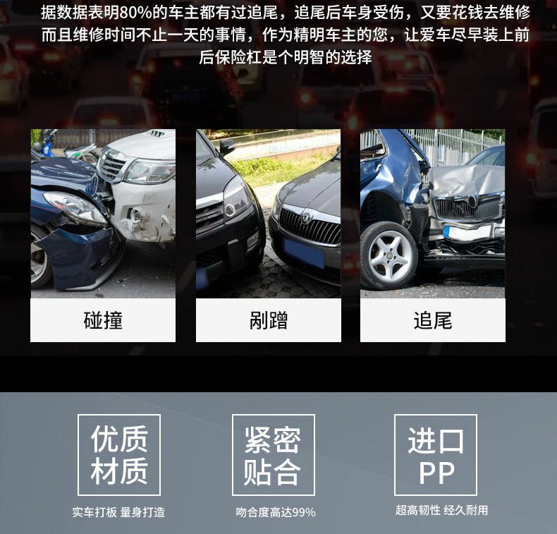 Applicable to L3 front bumper L3 front and rear bumper BYD front and rear bumper with various colors of paint