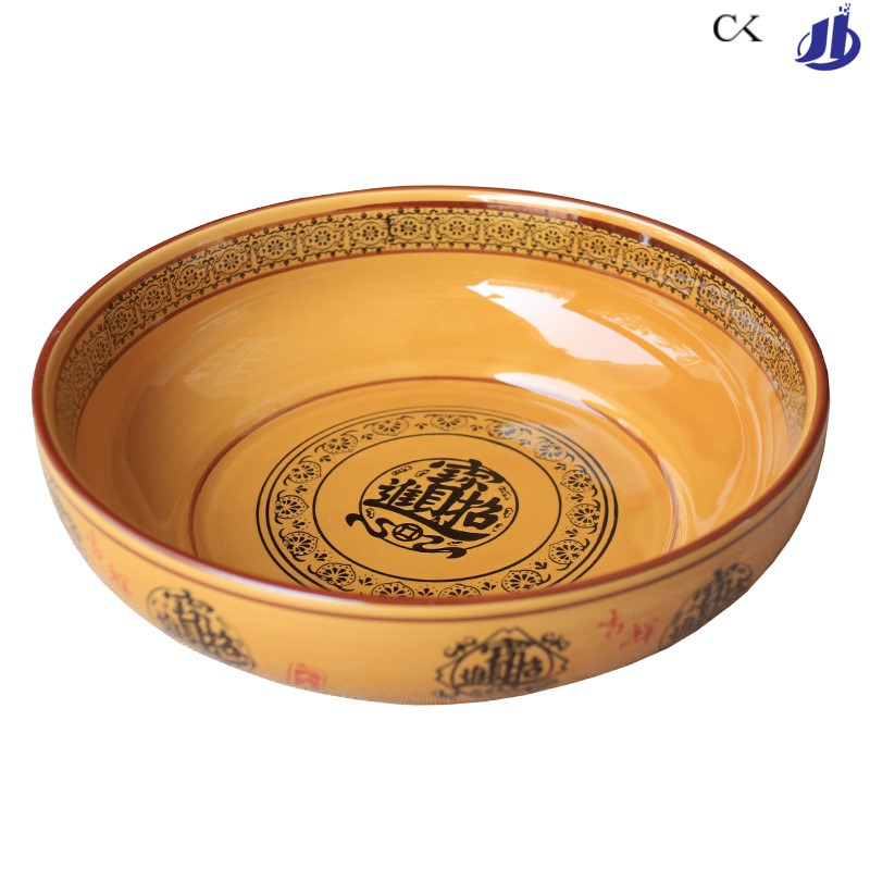 Large Pan Chicken Special Dishes Home Ceramics Large Bowl Soup Bowl With Bubbly Noodles Bowl Water Cooking Fish Basin Sour fish Bowl Big