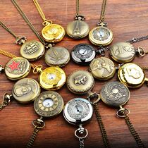 Pocket watch can hold photos antique pendant female delicate small old children girl toy antique time princess boy