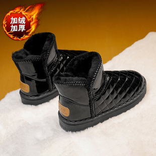 儿童雪地靴冬季宝宝棉鞋2025新款