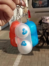 Table tennis storage box transparent table tennis box plastic transparent portable table tennis storage box protective box free