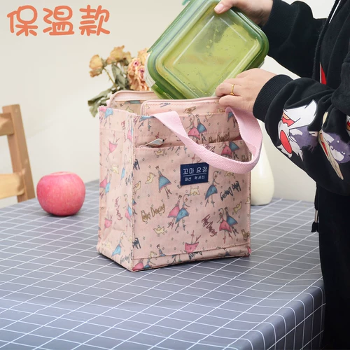 Водонепроницаемая льняная сумка, изысканный термос, в западном стиле