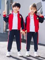Kindergarten Garden Clothing Spring Autumn Clothing Three Sets College Wind Children Class Clothes Teachers Suit Games Elementary School Uniforms