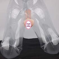 New inflatable doll real version male leg mold with fur adult products sex toy virgin female half leg mainland