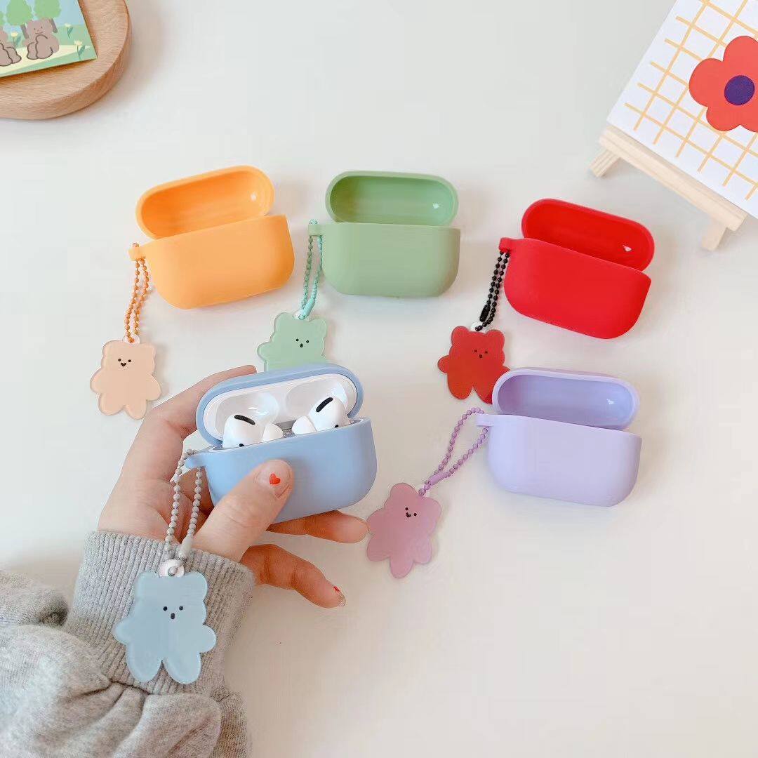 Suitable for airpodspro protective sleeve airpods earphone sleeve apple 2 3 generation shell liquid silicone soft shell