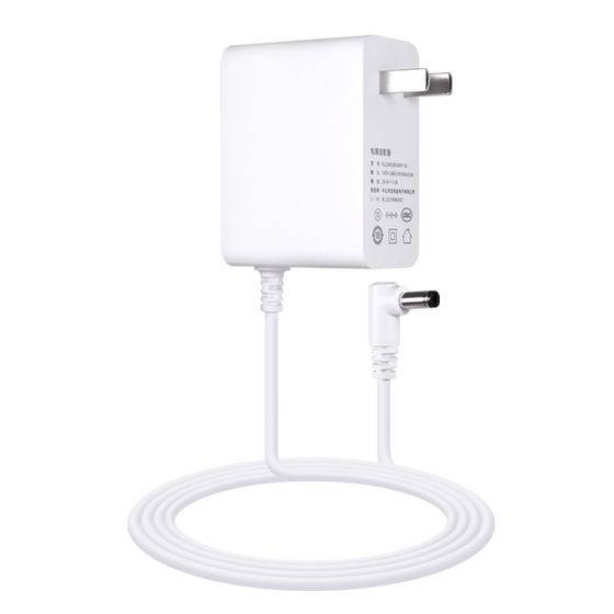 适用LEXY莱克DC24V1000MA电源适配器电风扇24V1A电源线充电器T-ZC76P带延长线共3米大圆线
