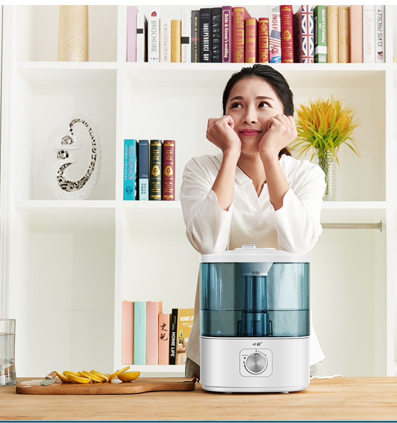 sử dụng máy phun sương Tim tốt máy làm ẩm không khí câm nhà công suất lớn phòng ngủ phụ nữ mang thai bé văn phòng thêm máy nước thơm - Máy giữ ẩm máy tạo độ ẩm nguyễn kim