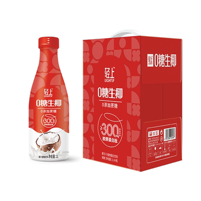 椰泰1L装喜庆版0糖生椰泰国礼盒