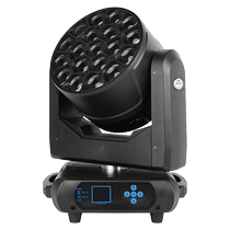 Live broadcast room moving head light 19 bee eyes focusing dye light bar led rotating beam light wedding stage lighting