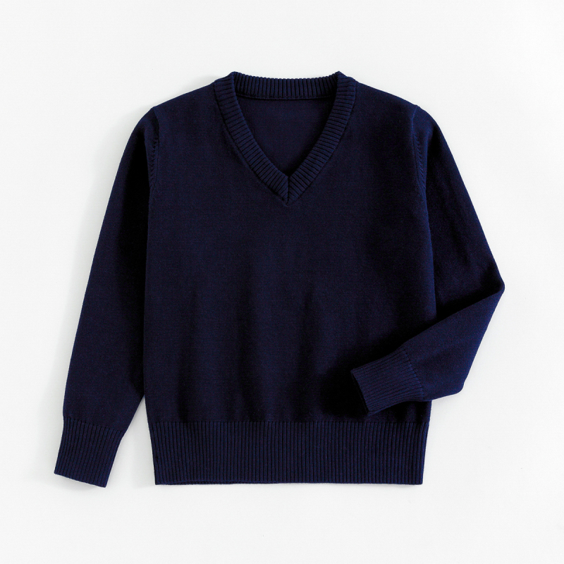 Boys' Knitted Autumn and Winter Stylish Outerwear, Older Children's Girls' School Uniform Cotton Yarn Sweater, Children's Jacket, Preppy Style Outerwear Top Boys' Knitted Autumn and Winter Stylish Outerwear, Older Children's Girls' School Uniform Cotton Yarn Sweater, Children's Jacket, Preppy Style Outerwear Top