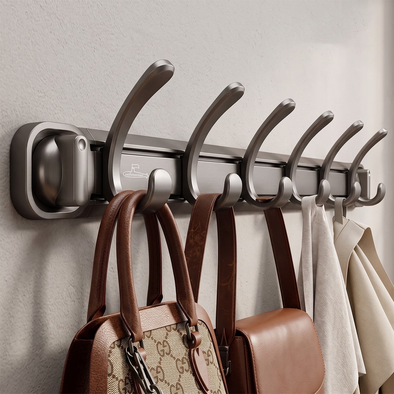 Suction Cup Hook Behind the Submarine Door, No-Drill Wall-Mounted Clothes Rack for Hanging Clothes, Bags, and Hats, Storage Solution Suction Cup Hook Behind the Submarine Door, No-Drill Wall-Mounted Clothes Rack for Hanging Clothes, Bags, and Hats, Storage Solution