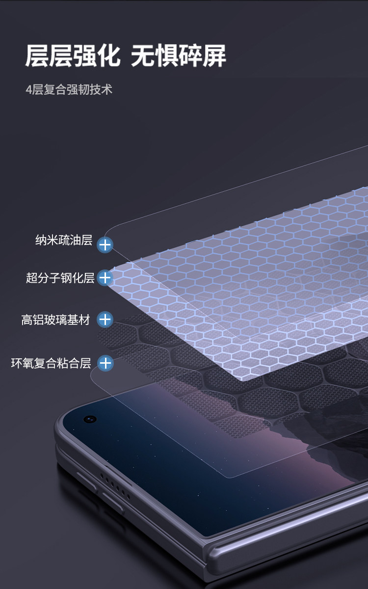 Nillkin Duo Foldable Dust-Free Screen Protector Film iPhone Case