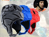 Football helmet goalkeeper hat English anti-collision cap pitcher training ball protective gear soft football goalkeeper head protection