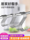 Stainless Steel S-Shaped Hook for Hanging Cured Meat, Drying Sausages, Multifunctional for Kitchen, Bathroom, Student Dormitory, No-Drill Single S Hook