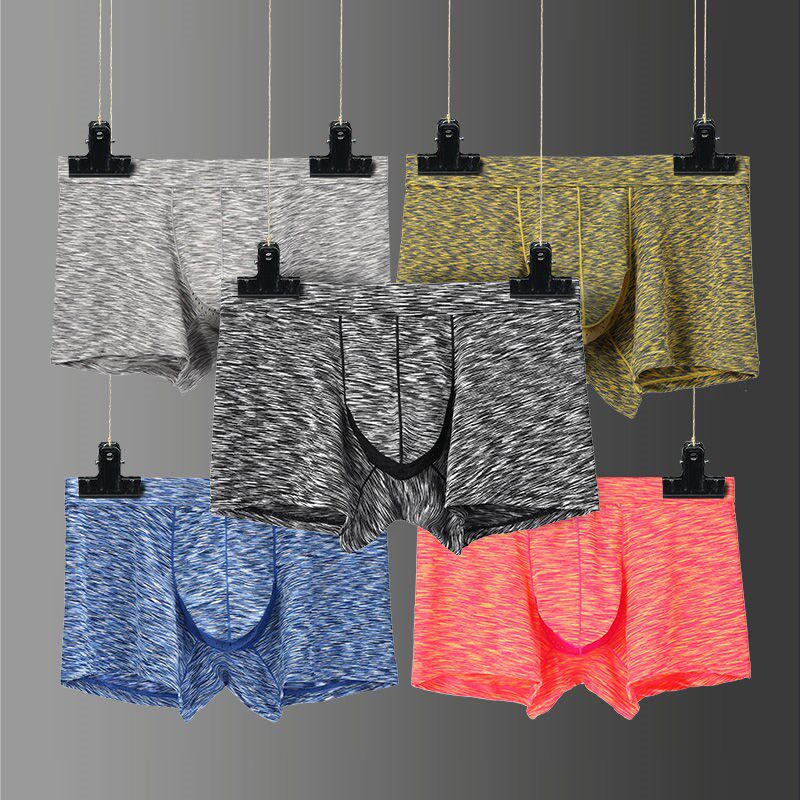 One room Two-hall underpants men's men's underpants men's gunshot separation Xingyi da Divided Barn Isolation Style Four-corner Pants Pure Cotton