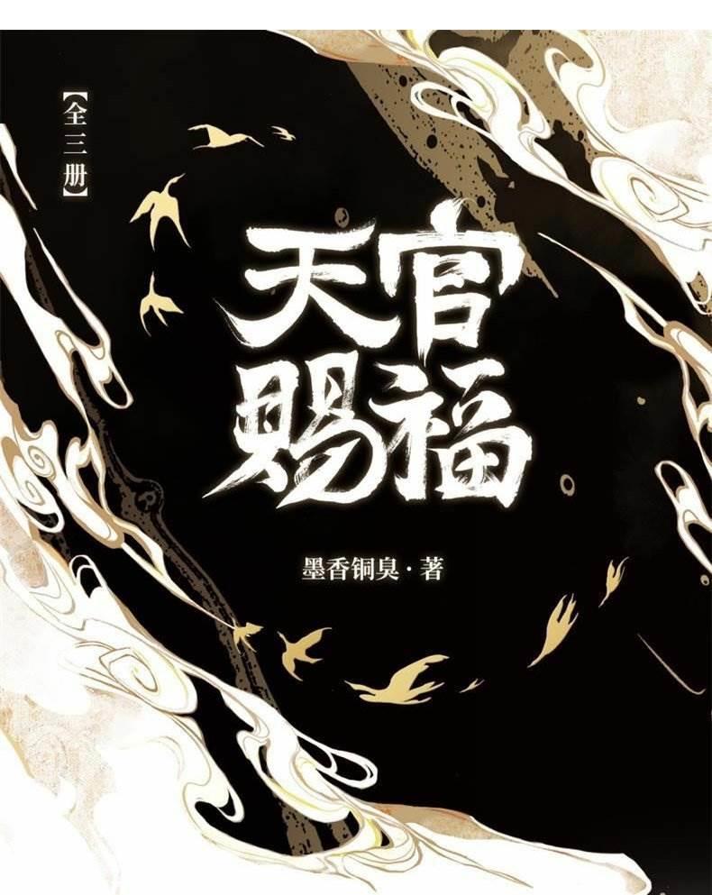 TGCF Chinese novel box set three-volume novel set title panel