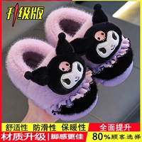 Модернизированная версия из экологически чистого материала Куроми фиолетового цвета (каблучок).