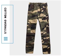 Камуфляжные хлопковые штаны