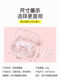 No-tight cover contact lens box high-end portable multi-pair storage care partner dual contact lens box