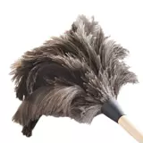 Статическая тряпка из страусиных перьев для удаления бытовой пыли без выпадения волос, автомобильная подметальная машина, утолщенная тряпка из перьев, артефакт для очистки пыли