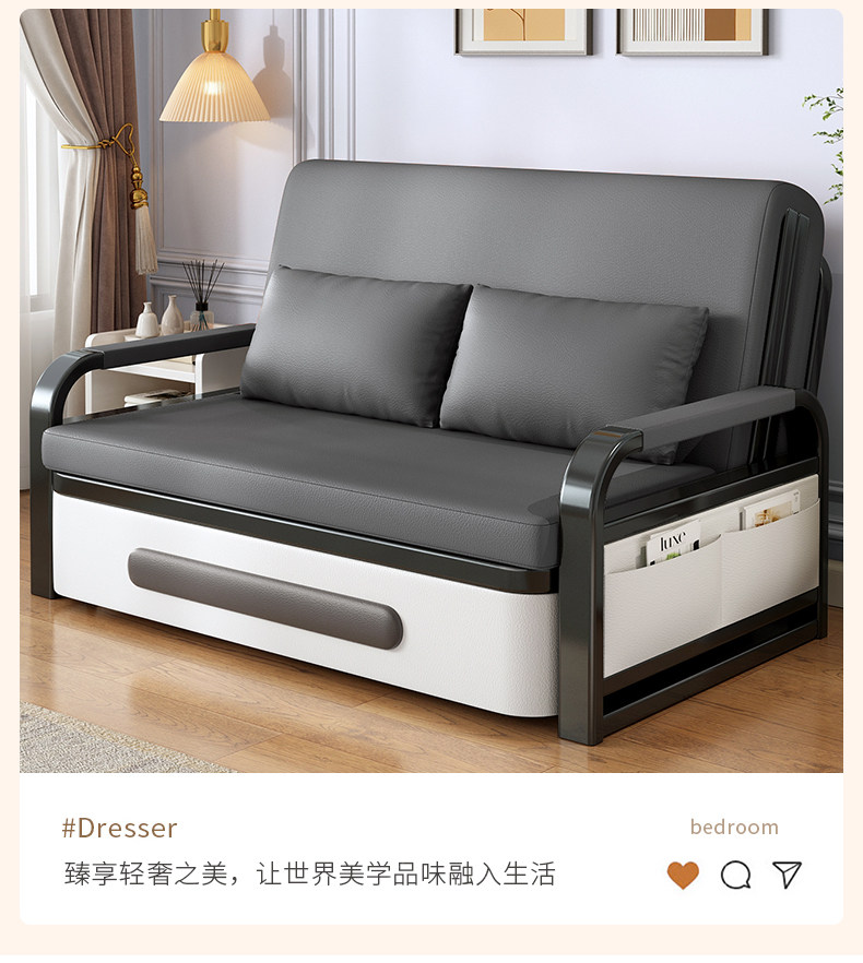 Складной универсальный регулируемый диван для двоих, популярно в интернете, новая коллекция 