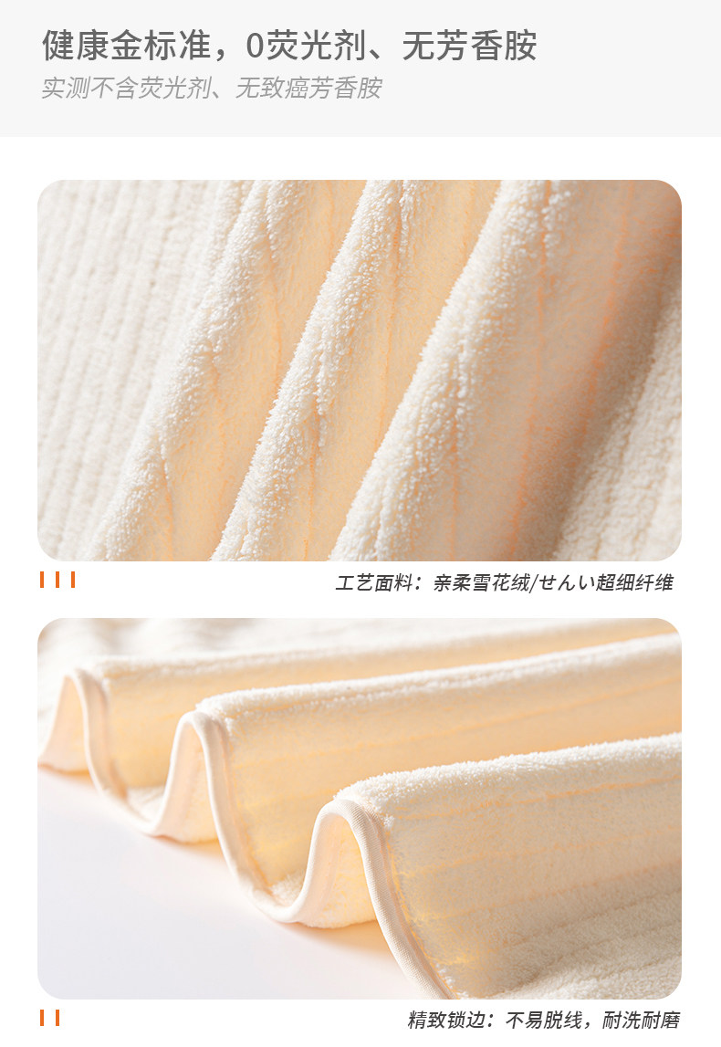 Полотенце 浴巾吸水速干情侣加大超软裹巾2024新款亲肤不掉毛家用高档洗澡巾