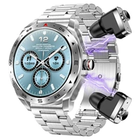 Высокий качество качества с двойным заголовком многофункциональные часы-три серебряные растения