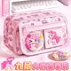 Little Pony Poly Pencil Bag Large Capacity Girls Cute High-Precision Pencil Box 2025 New Pencil Box Junior High School Student Pain Pack Multifunctional Multi-layer Storage Bag Primary School Student Transparent Pencil Bag Bar